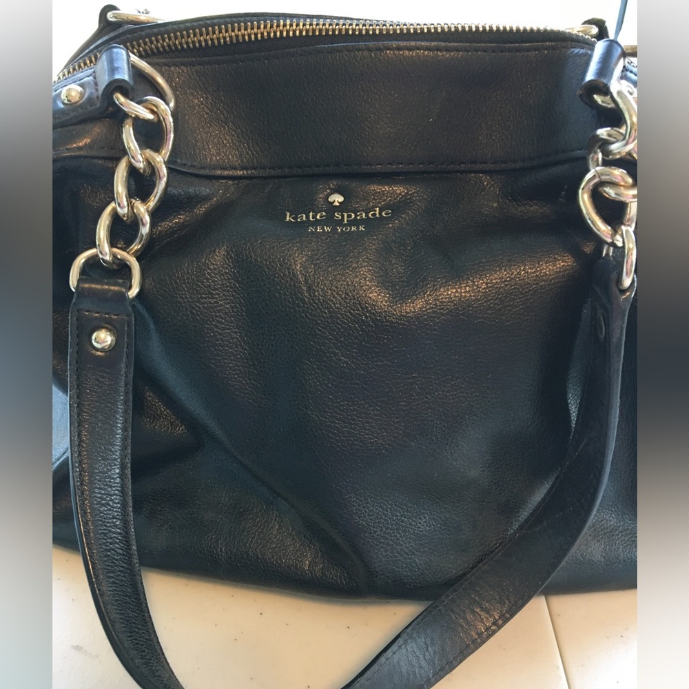 Kate Spade LIKE 🆕! Black large purse 5 star 🌟 Guaranteed * Reduced shipping - Picture 1 of 8